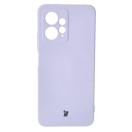 Etui Bizon Case Silicone do Xiaomi Redmi Note 12 4G, jasnofioletowy