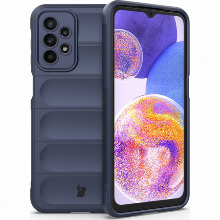 Pancerne etui Bizon Case Tur do Galaxy A23 4G / 5G, granatowe