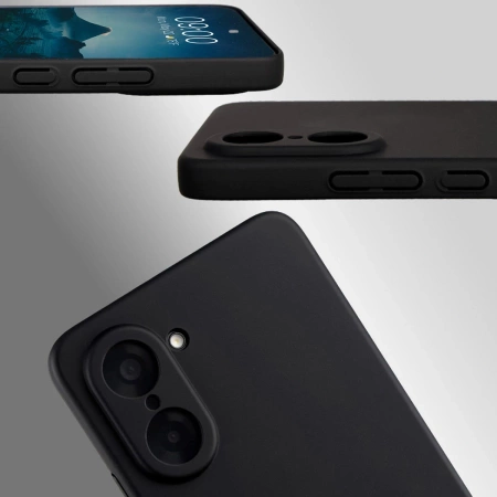 Etui Bizon Case Łupka do OnePlus Nord CE5 5G, czarne