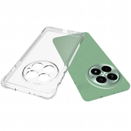 Elastyczne etui + 2x folia na ekran Bizon Case Clear Pack do OnePlus 13