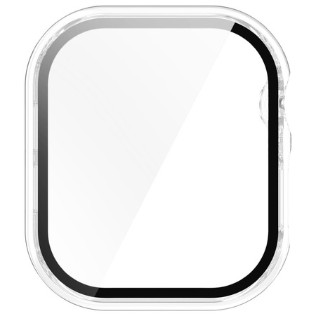 Etui ze szkłem do zegarka Bizon Case+Glass Watch do Apple Watch 11 / 10 (46mm), przeźroczyste