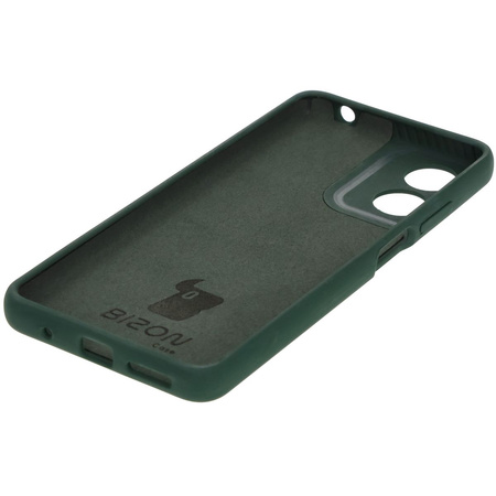 Silikonowe etui Bizon Soft Case do Motorola Moto G04, ciemnozielone