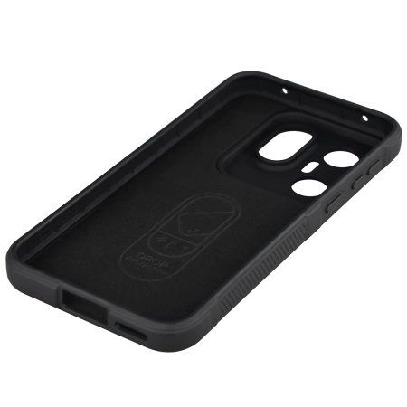 Pancerne etui Bizon Case Tur do Vivo X200 FE, czarne
