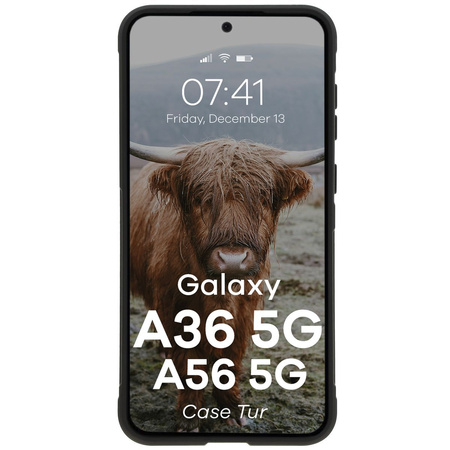 Pancerne etui Bizon Case Tur do Galaxy A36 5G / Galaxy A56 5G, czarne