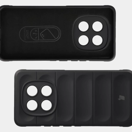 Pancerne etui Bizon Case Tur do Xiaomi Redmi Note 15 4G, czarne