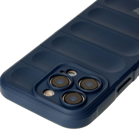 Pancerne etui Bizon Case Tur do iPhone 16 Pro, granatowe