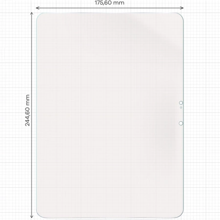 Folia matowa Bizon Glass Tab Film Sun Duo do iPad Air 11 M3 2025, 2 sztuki