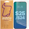 Folia hydrożelowa na ekran Bizon Glass Hydrogel Front do Galaxy S25 / S24, 2 sztuki
