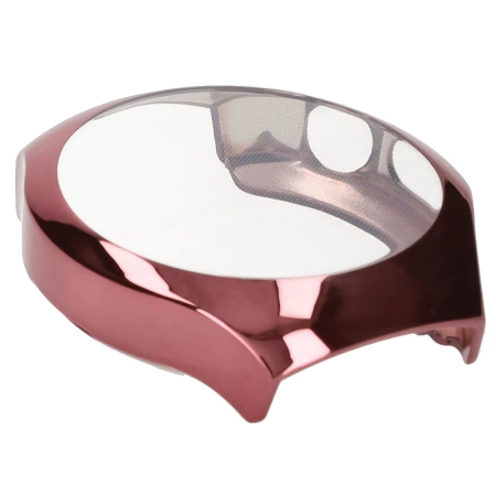 Etui z osłoną ekranu Bizon Case Watch Felipe do Huawei Watch 5 46mm, różowe