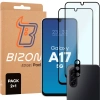 2x Szkło + szybka na aparat Bizon Edge Pack do Galaxy A17 5G