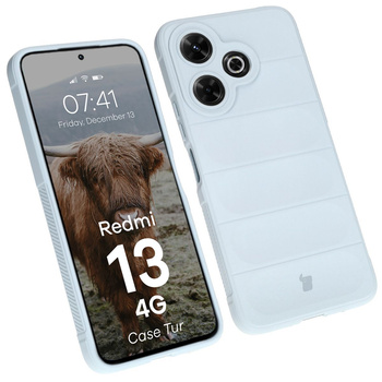 Pancerne etui Bizon Case Tur do Xiaomi Redmi 13 4G, jasnoniebieskie