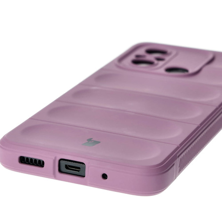 Pancerne etui Bizon Case Tur do Xiaomi Redmi 12C, jasnofioletowe