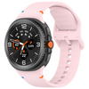 Silikonowy pasek Bizon Strap Watch Silicone do Galaxy Watch Ultra 47 mm, żółty