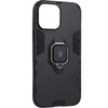 Etui Bizon Case Armor Ring do iPhone 13 Pro Max, czarne
