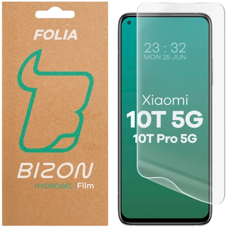 Folia hydrożelowa na ekran Bizon Glass Hydrogel Front do Xiaomi Mi 10T 5G / Pro 5G, 1 sztuka