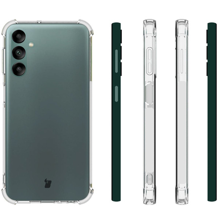 Elastyczne etui Bizon Case Salpa do Galaxy A24 4G, przezroczyste