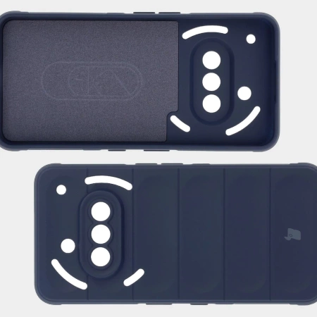 Pancerne etui Bizon Case Tur do Nothing Phone (3a), granatowe