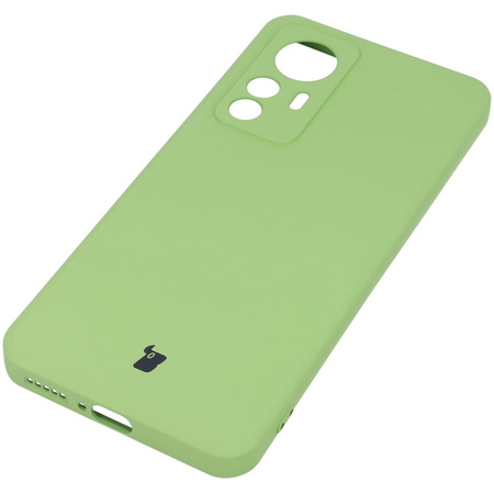 Etui Bizon Case Silicone do Xiaomi 12T, jasnozielone
