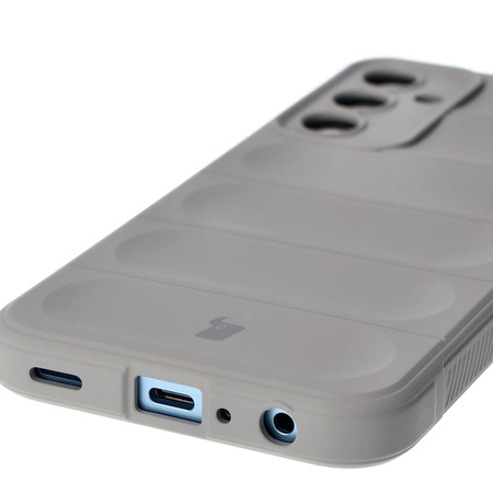 Pancerne etui Bizon Case Tur do Galaxy A25 5G, jasnoszare