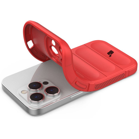 Pancerne etui Bizon Case Tur do iPhone 14 Pro, czerwone
