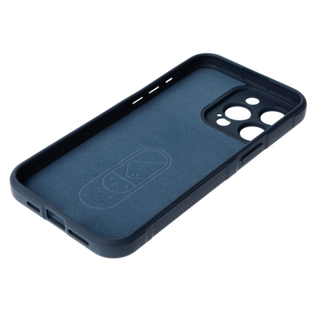 Pancerne etui Bizon Case Tur do iPhone 15 Pro Max, granatowe