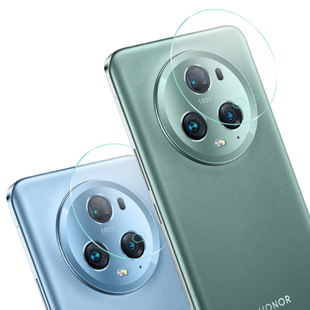 Szkło na aparat Bizon Glass Lens do Honor Magic5 Pro, 2 sztuki