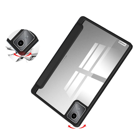 Etui Bizon Case Tab Clear Matt do Lenovo Tab M11 1 gen., czarne