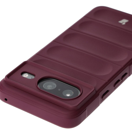 Pancerne etui Bizon Case Tur do Google Pixel 8, burgundowe