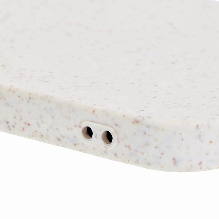 Ekologiczne etui Bizon Bio-Case do iPhone 12 Pro Max, ecru