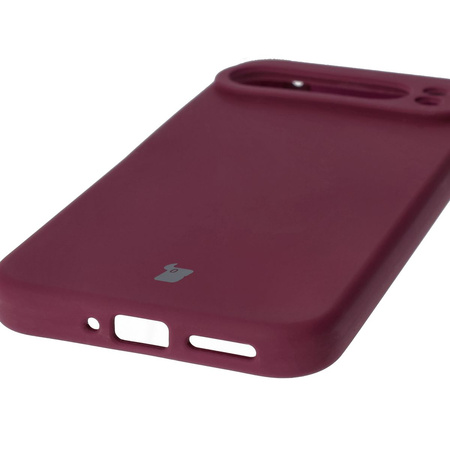 Silikonowe etui Bizon Soft Case do Google Pixel 9 Pro XL, ciemnofioletowe