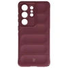 Pancerne etui Bizon Case Tur do Galaxy S26 Ultra, burgundowe