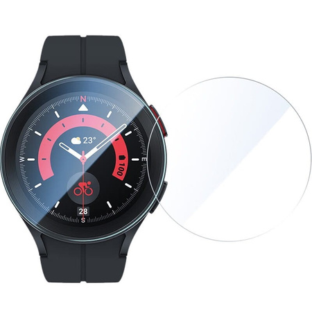 Szkło hartowane Bizon Glass Clear do Galaxy Watch 5 Pro 45mm