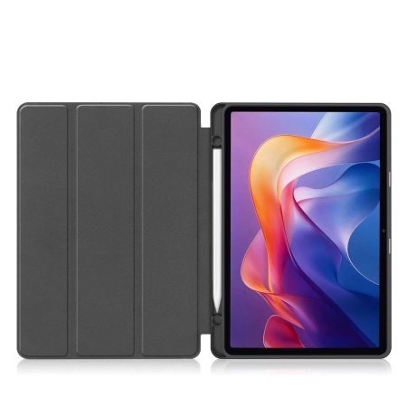 Etui z klapką Bizon Case Tab Lizard do Xiaomi Redmi Pad 2, czerwone