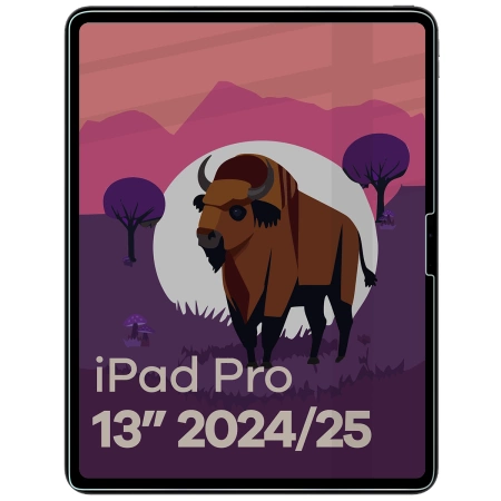 Prywatyzujące szkło hartowane Bizon Glass Tab Clear Shadow do iPad Pro 13 2024, 2 sztuki