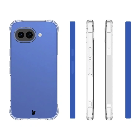 Elastyczne etui Bizon Case Salpa do Google Pixel 10a, przezroczyste