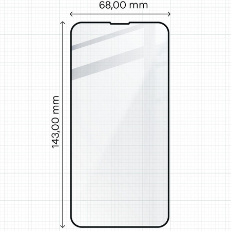 2x Szkło + szybka na aparat Bizon Edge Pack do iPhone 13 Pro