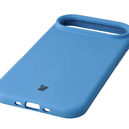 Silikonowe etui Bizon Soft Case do iPhone Air, niebieskie