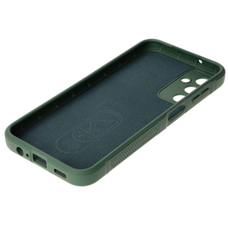 Pancerne etui Bizon Case Tur do Galaxy M14 5G, ciemnozielone