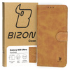 Etui z klapką Bizon Case Pocket do Galaxy S23 Ultra, brązowe