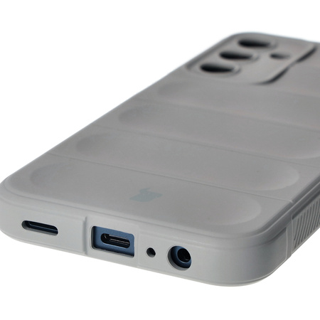 Pancerne etui Bizon Case Tur do Galaxy M15 5G, jasnoszare