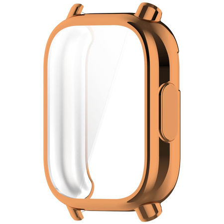Etui Bizon Case Watch Felipe do Xiaomi Redmi Watch 5 Lite, różowozłote