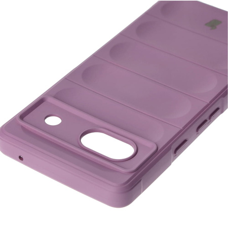 Pancerne etui Bizon Case Tur do Google Pixel 7A, jasnofioletowe