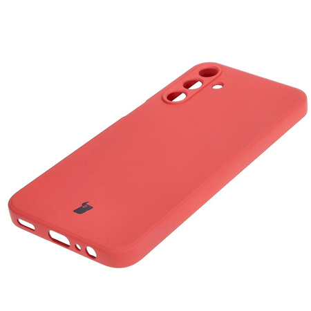 Etui Bizon Case Silicone Sq do Galaxy A15 4G/5G, brudny róż