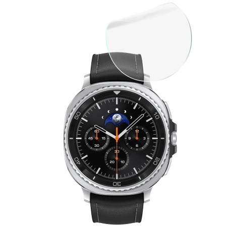Folia hydrożelowa na ekran Bizon Glass Watch Hydrogel Duo do Galaxy Watch 8 Classic 46 mm, 2 sztuki