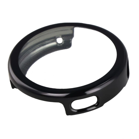 Etui z osłoną ekranu Bizon Case Watch Felipe do Xiaomi Watch S4 41 mm, czarne