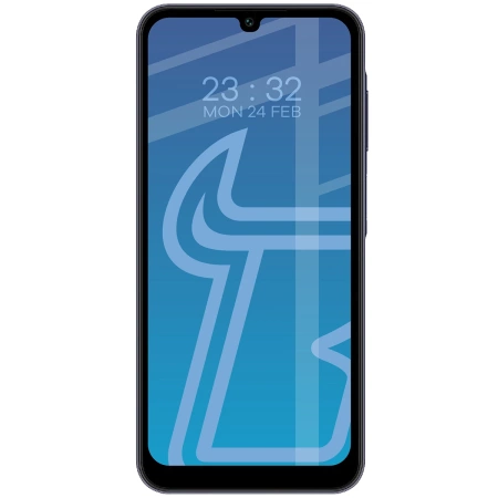 Szkło hartowane Bizon Glass Edge Duo do Galaxy A15 4G/5G / A25 5G / M15 5G, czarna ramka, 2 sztuki