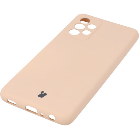 Etui Bizon Case Silicone do Galaxy A52s 5G, A52 5G, A52 4G, jasnoróżowe