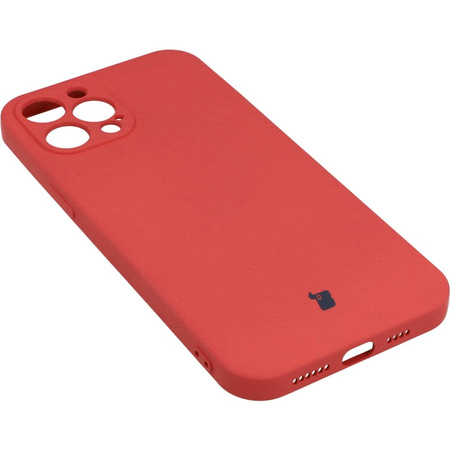 Etui Bizon Case Silicone do iPhone 12 Pro Max, ciemny róż