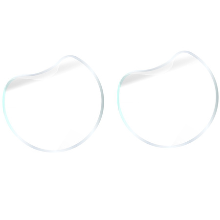 Folia hydrożelowa na ekran Bizon Glass Watch Hydrogel Duo do Huawei Watch GT 5 Pro 42 mm, 2 sztuki