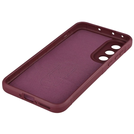 Pancerne etui Bizon Case Tur do OnePlus Nord 5, burgundowe